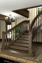 Деревянные лестницы высокого качества и надежности на заказ